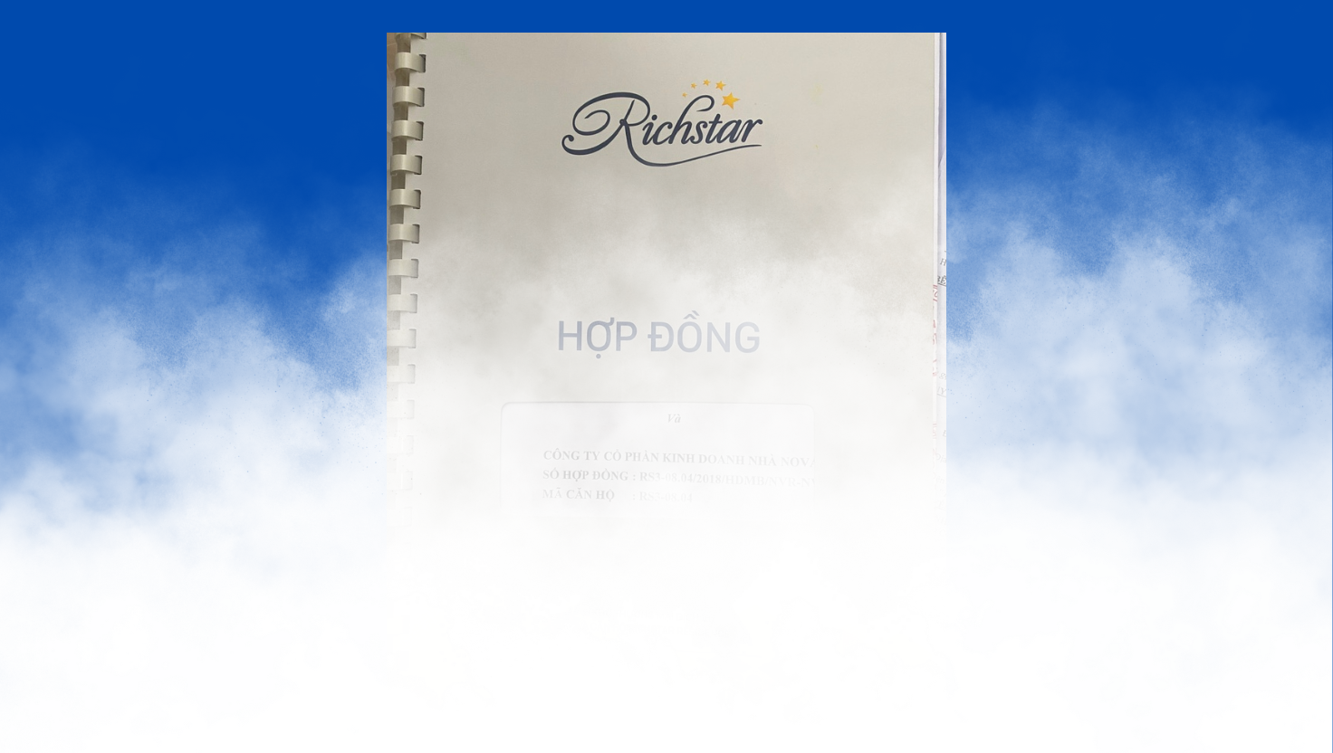 Hợp đồng dự &aacute;n Richstar